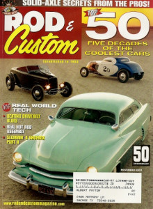 ROD & CUSTOM 2003 DEC - THE 50 BEST RODS & CUSTOMS EVER, SOLID FRONT AXLE*